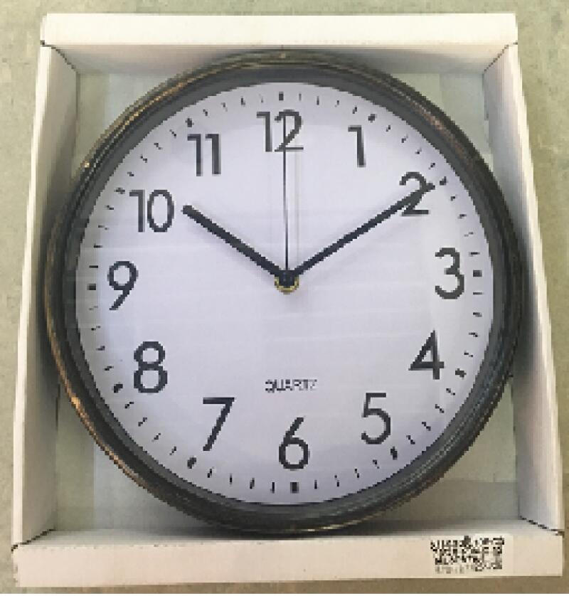 RELOJ DE PARED 25CM (XH-620B#)