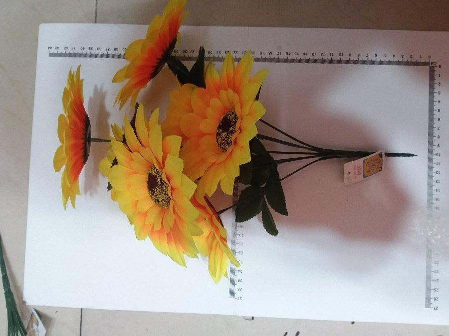 GIRASOL ARTIFICIAL RAMO X 7 PCS #R-37-7