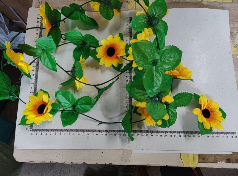 GIRASOL EN TIRA X13 FLORES 2M #M1