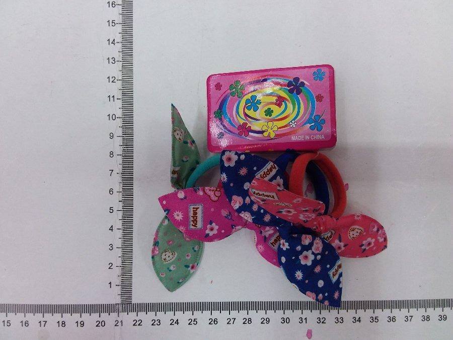 COLET PARA CABELLO CARTON X 4 PCS #N3