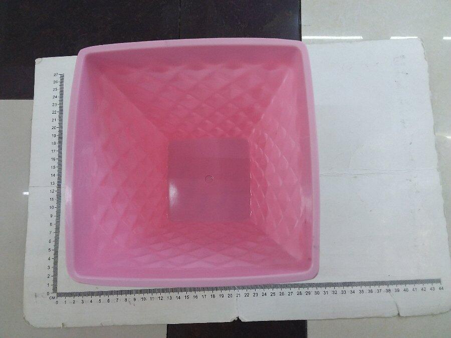 FLORERO DE PLASTICO 20X16.5CM 06