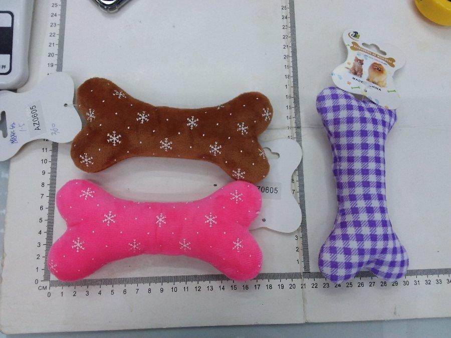 16.5X8CM PET TOY WITH SOUND
