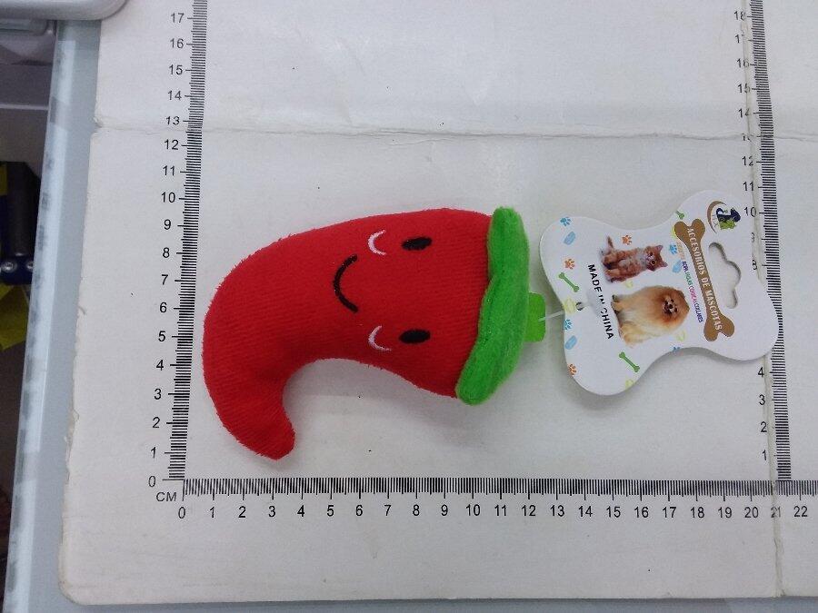12X6.5CM PET TOY WITH SOUND