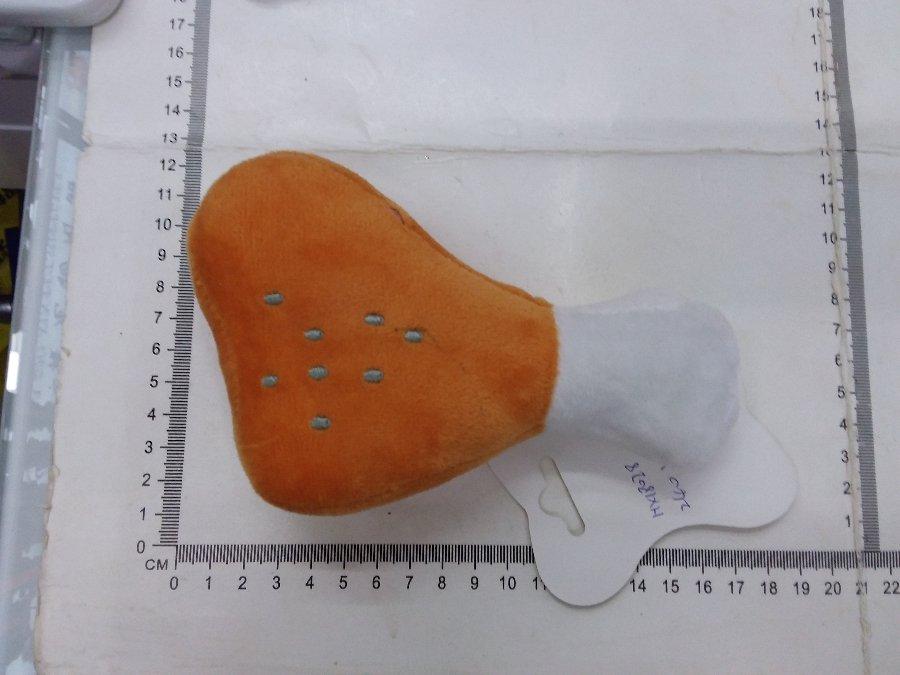 15X10CM PET TOY WITH SOUND