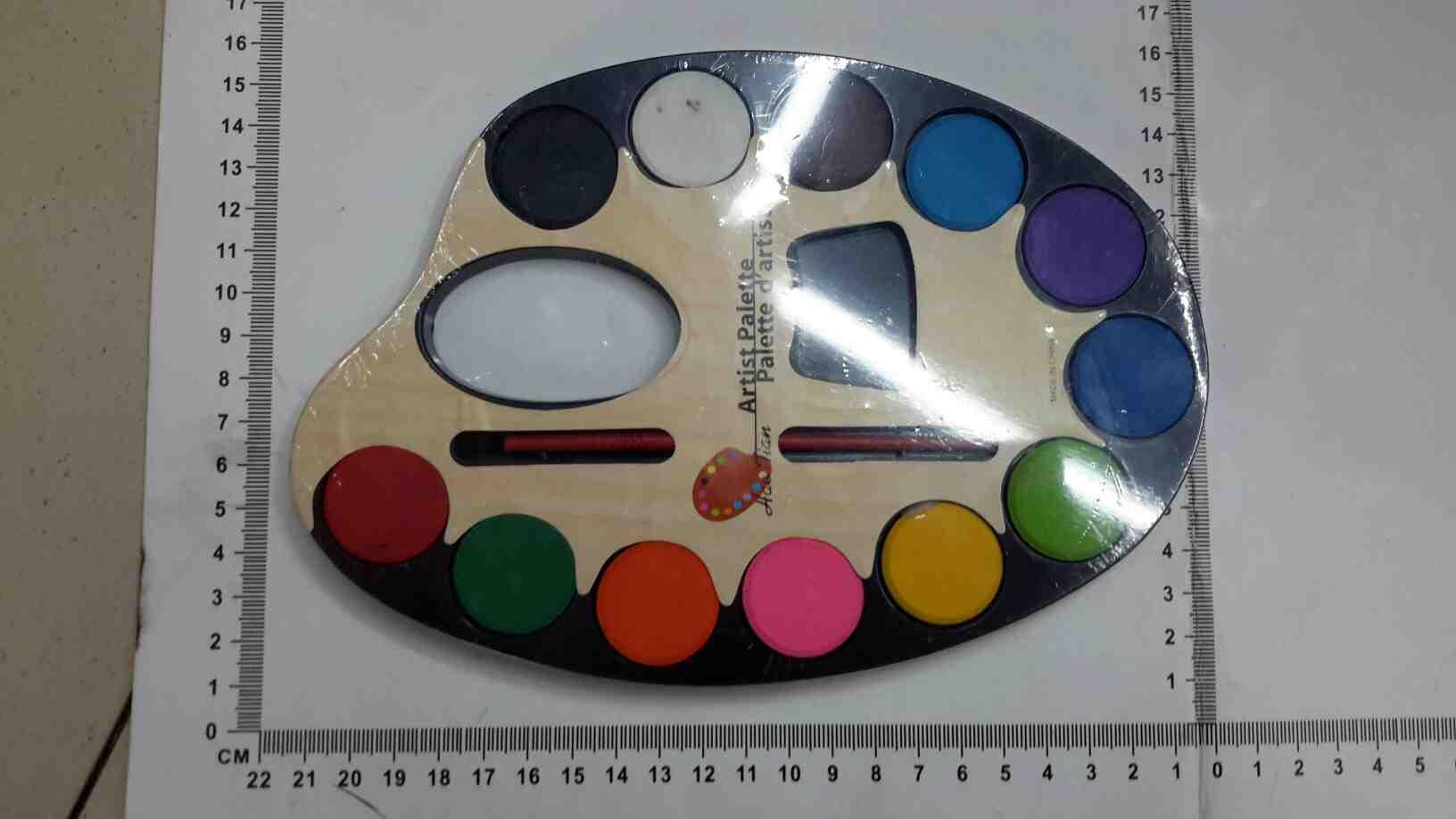 305 TEMPERAS X12 UNI + PINCEL 21CM X15CM X0.8CM