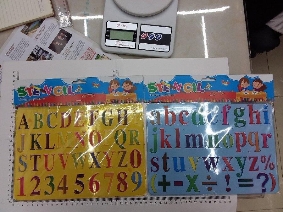 ABCDARIO STENCIL 50305031