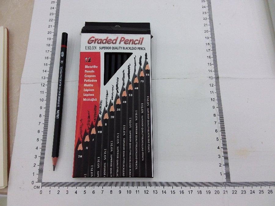 LAPIZ HB CON PUNTA X12PCS USL-967