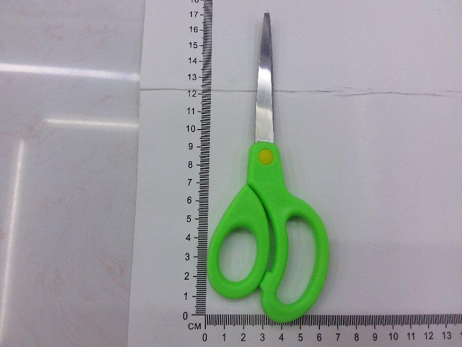 TIJERA ESCOLAR ×12PCS 17CM×6.5CM#971