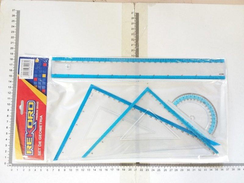 REGLA SET X4PCS 30CM (REKORD)