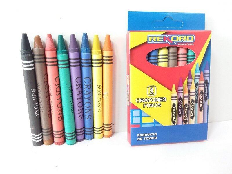 CRAYONS X 8