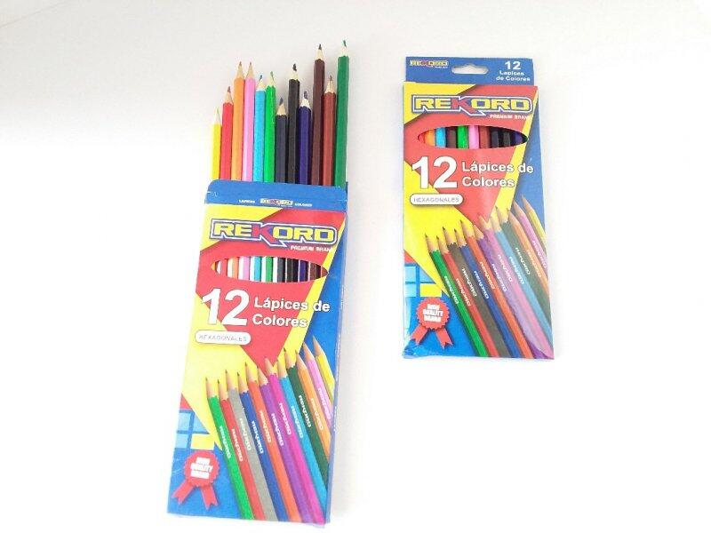 LAPIZ.DE COLOR 12 IN 1 LARGO OCTAGONAL