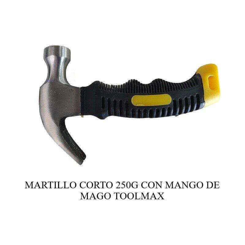 MARTILLO CORTO 250G CON MANGO DE MAGO TOOLMAX