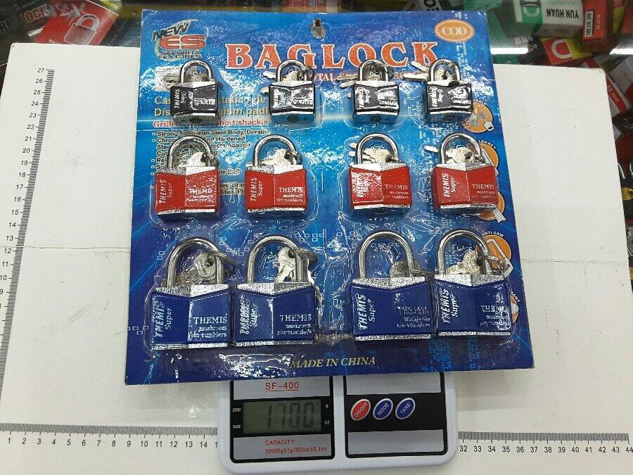 12PCS CANDADO 32-38-50MM (2#)