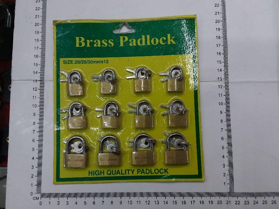 CANDADO BLISTER X12PCS #15